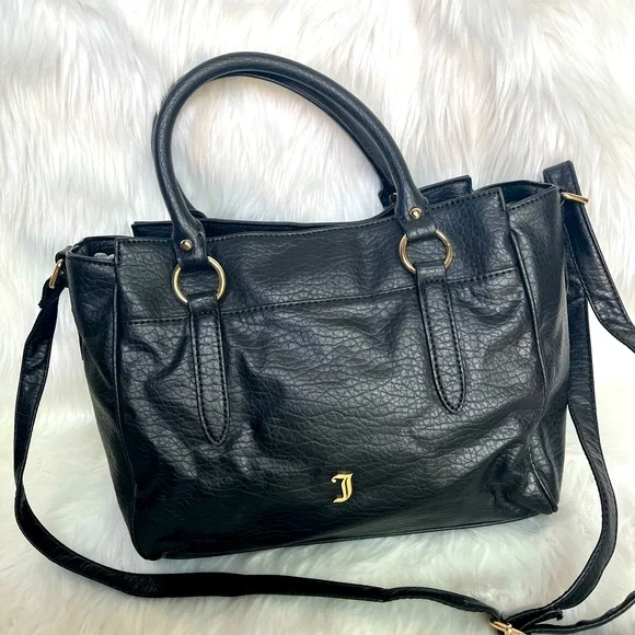 JUICY COUTURE Black adjustable Crossbody/shoulder Bag and bag charm NWOT - Picture 13 of 13